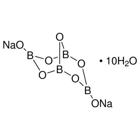 sodium tetraborate decahydrate formula