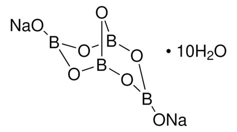 sodium tetraborate decahydrate sds