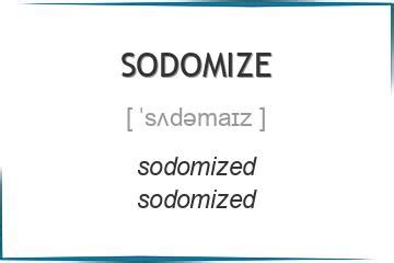 sodomize this