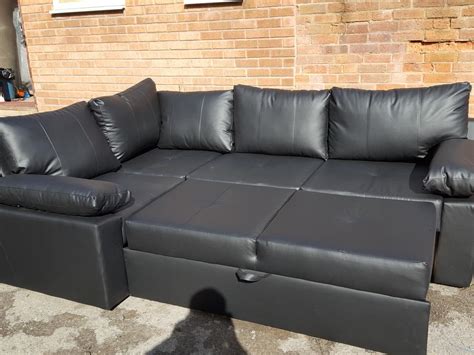 Incredible Sofa Bed Leather Corner For Small Space