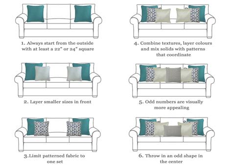 The Best Sofa Cushion Arrangement New Ideas