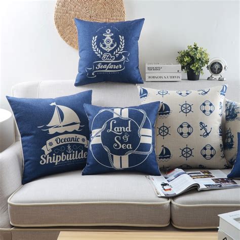 Favorite Sofa Throw Pillows Nautical Best References