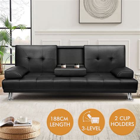 Sofa Bed Lounge Leather