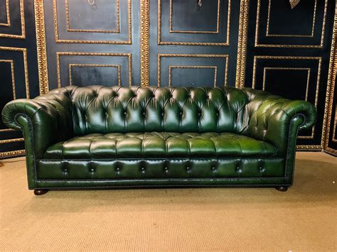 Sofa Chesterfield Green