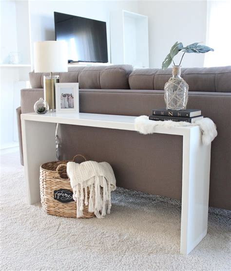 Sofa Console Table Diy
