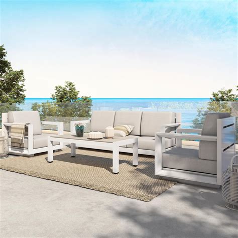 Sofa De Jardin Aluminio