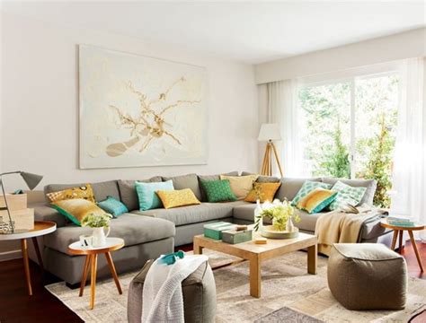 Sofa Gris Como Combinar