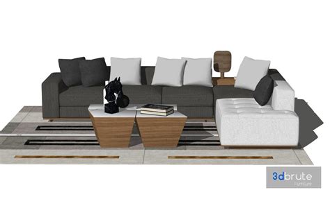 Sofa Modern Sketchup