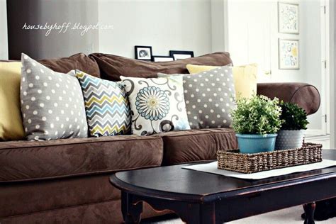 Sofa Pillows For Brown Sofa
