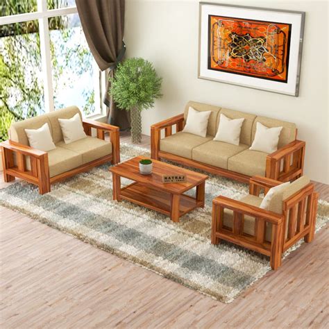 Sofa Set Wood Design