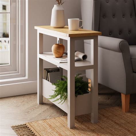 Sofa Side Table Grey