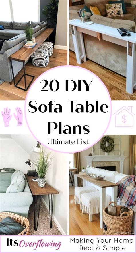 Sofa Table Plans Diy