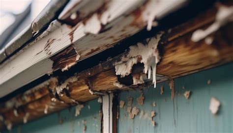 Soffit Damage Caused by Water