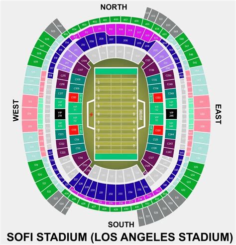 sofi stadium seat view