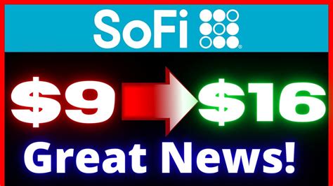 sofi stock price 9.48 7/28/23 1000