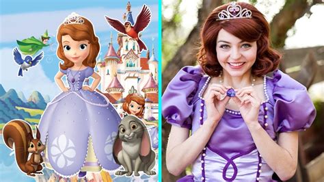 sofia the first characters in real life