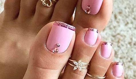 Soft Pink Nails And Toes 24 Beautiful Spring Toe Design Ideas The