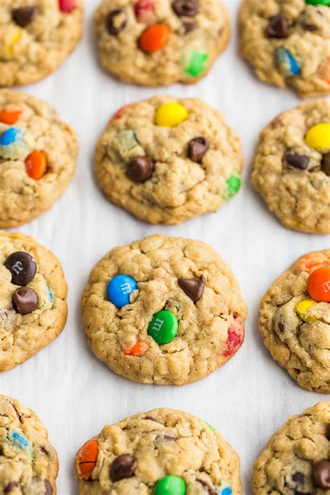 soft baked monster cookies recipe