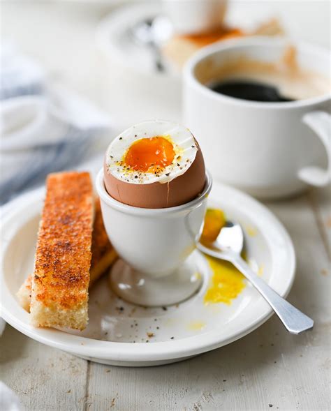 soft boiled eggs