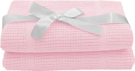 Soft Cotton Cellular Blanket