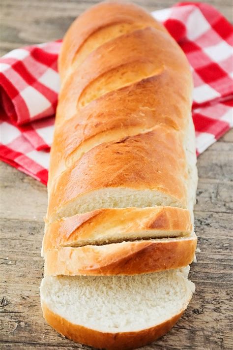 Soft Crusty French Bread Recipe