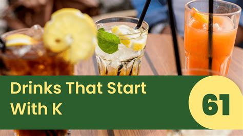 Soft Drinks That Start With K