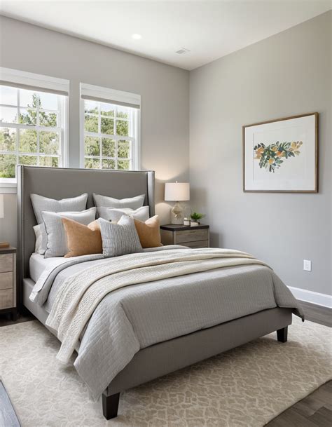 Soft Gray Bedroom