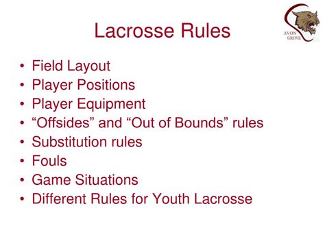 Soft Lacrosse Rules