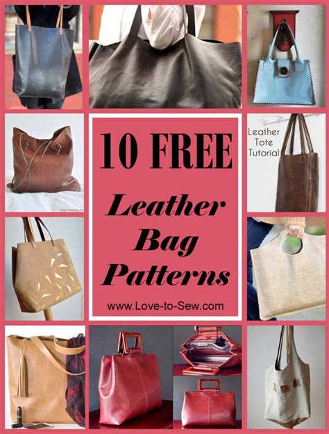 Soft Leather Bag Patterns