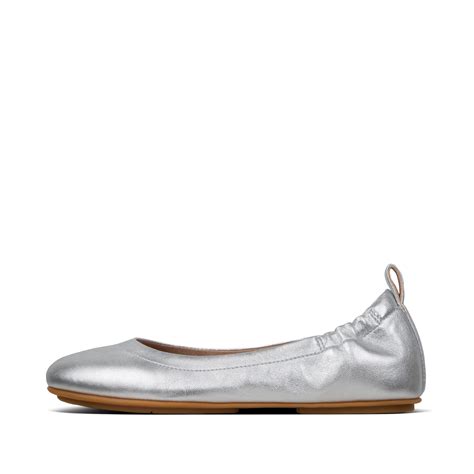 soft leather ballet pumps