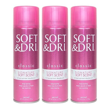 soft n dri spray