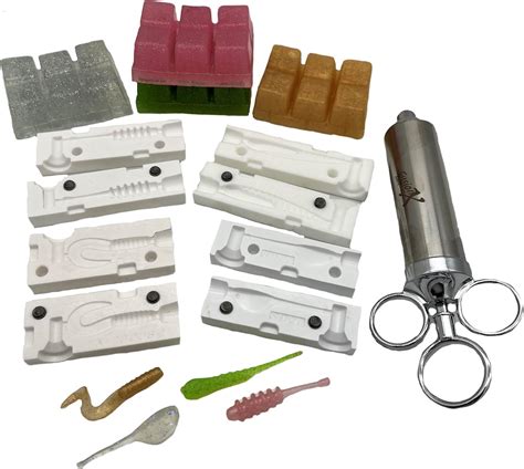 Soft Plastic Lure Mold Making