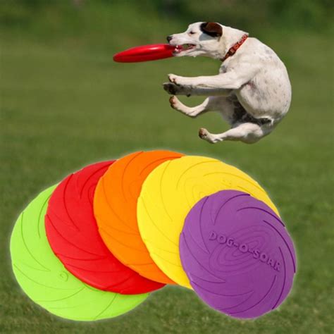 soft rubber frisbee for dogs