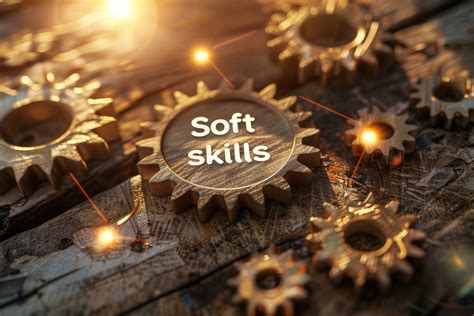 SOFT SKILLS Concept Cell Background Stock Illustration Illustration
