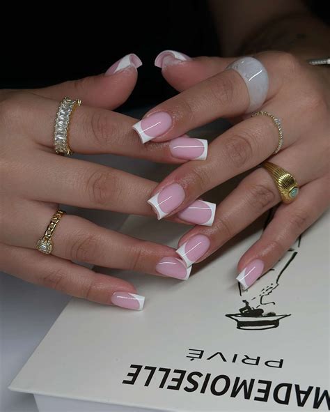 soft square nail designs