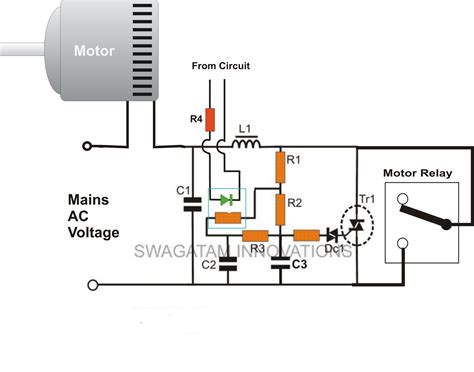 soft start circuit for ac motor