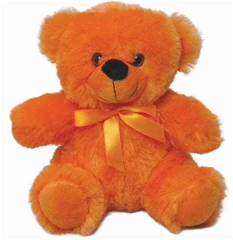 Soft Toy Orange Bear