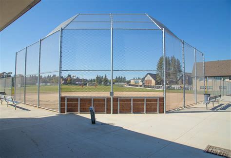 Softball Backstop Fence