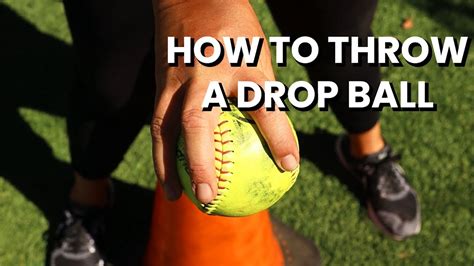 Softball Drop Ball Drills