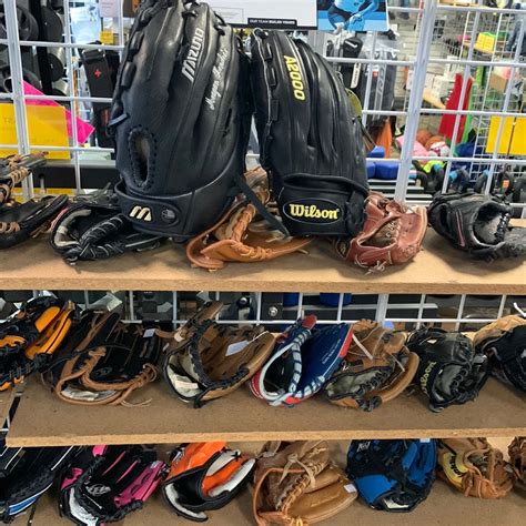Softball Gloves Used