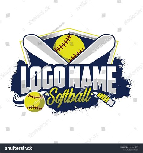 Softball Logo Design Templates