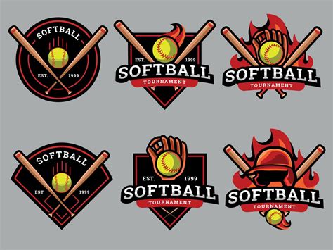 Softball Logos Free