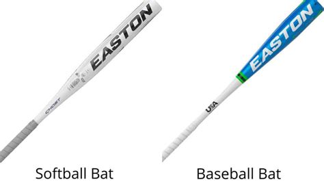 Softball Vs Baseball Bat Difference