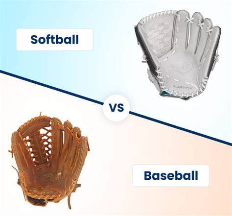 Softball Vs Baseball Mitt
