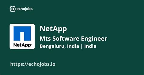 software engineer python bengaluru netapp