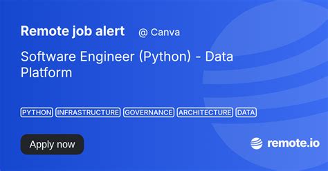 software engineer python remote