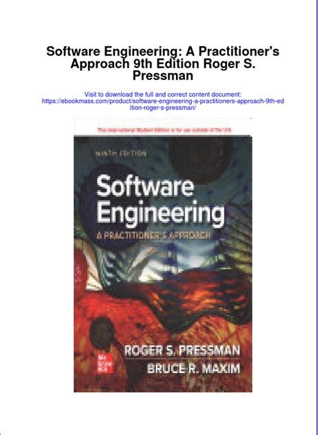 software engineering a practitioner's approach 9th edition ppt slides