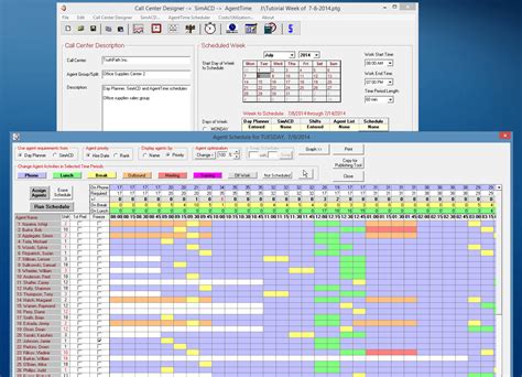 software for call center scheduling