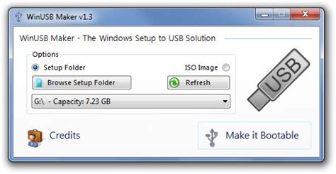 software to create bootable usb from iso