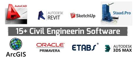 softwares used in civil engineering design